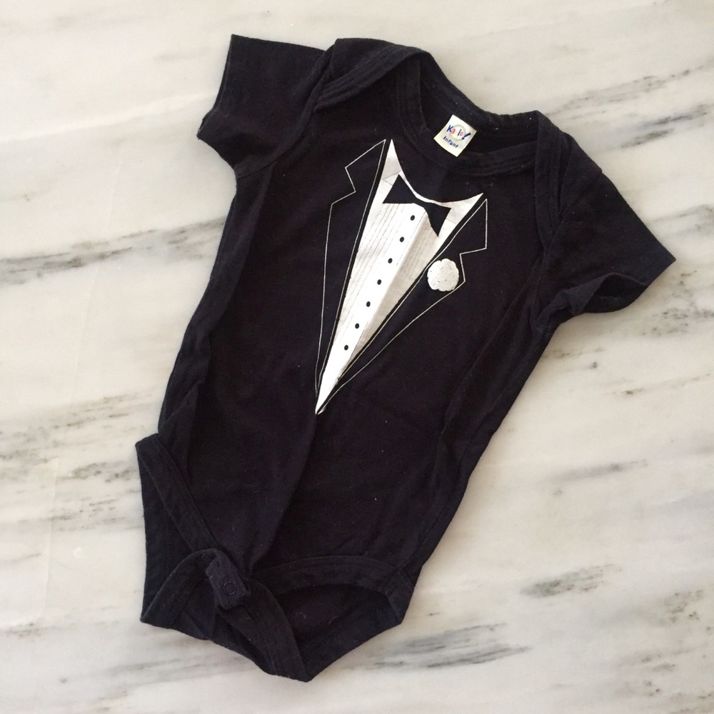 Classic Tuxedo Onesie